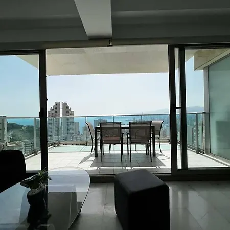 Luxurious 2Br Sea Panoramic View Pool Gym Apartment Benidorm Exterior photo